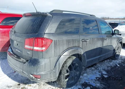 2016 Dodge Journey R/T z USA, uszkodzony, nr VIN 3C4PDCEG0GT226255